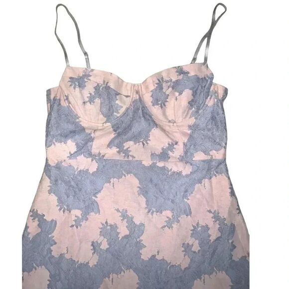 Storia Lace Spaghetti Strap Dress Pink Purple - Picture 5 of 5